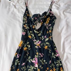 American Eagle Floral Jumpsuit